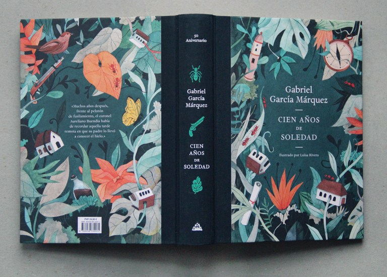 Cien Años De Soledad Ilustrado Por Luisa Rivera