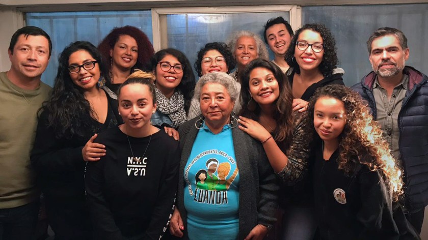 Fin grabación con Colectiva Luanda